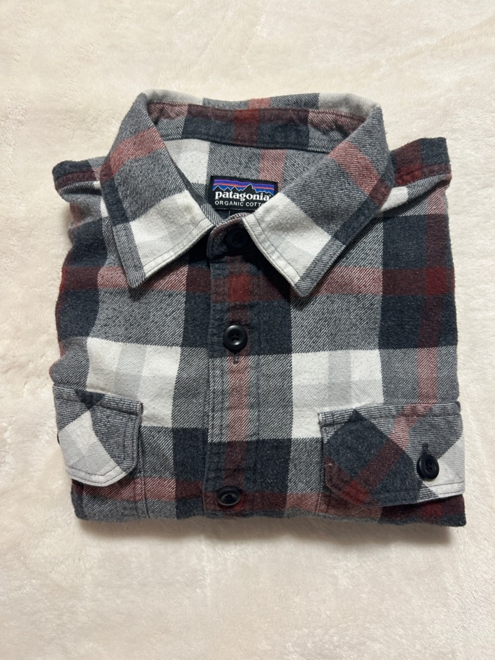 Patagonia Men's Plaid Flannel Button-Down Shirt
